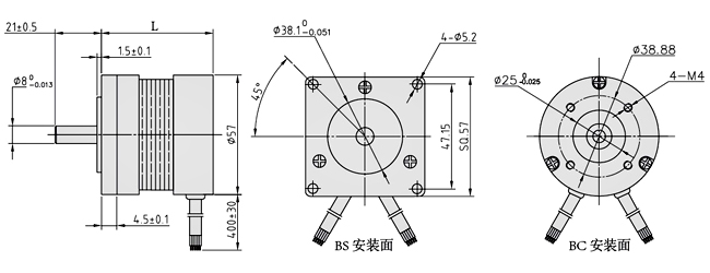 57mm工業(yè)級(jí)直流無(wú)刷電機(jī)